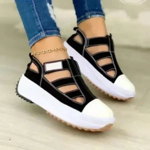 Pogoboots Creative Cutout Platform Sneakers