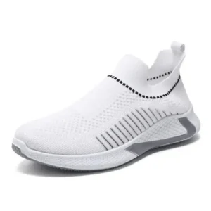 Pogoboots Men Fashion Summer Flyknit Breathable Sneakers