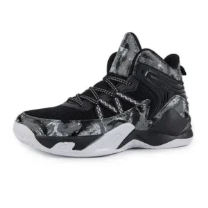 Pogoboots Men Fashion Trend Breathable High Top Basketball Shoes