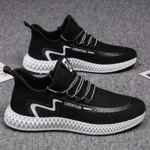 Pogoboots Men'S Casual Mesh Breathable Low Top Sneakers