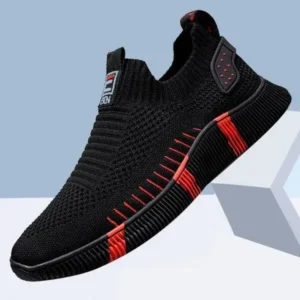 Pogoboots Men'S Fashion Color Matching Mesh Breathable Sneakers