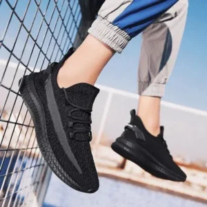 Pogoboots Men Casual Lightweight Breathable Mesh Sneakers